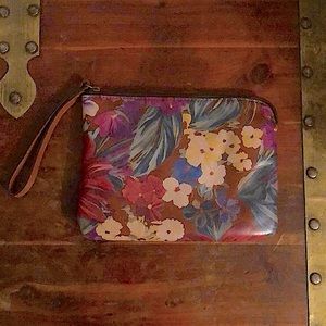 Patricia Nash Cassini Summer Florals Wristlet NEW w tags inside